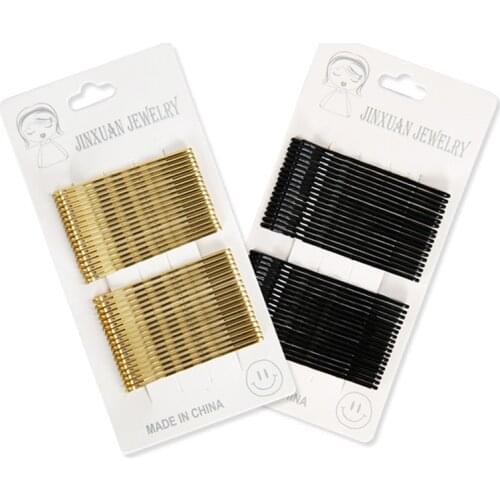 36Pcs/Set Black Hairpins For Women Hair Clip Lady Bobby Pins Invisible Wave Hairgrip Barrette Hairclip Hair Clips Accessories
