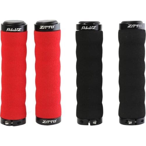 2pcs Non-slip Sponge MTB Bike Protective Handlebar Covers Mountain Road Bicycle Lockable Sponge Handle Grip