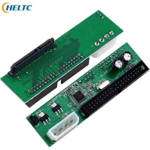 7+15Pin 2.5 Sata Female To 3.5 Inch IDE Sata To IDE Adapter Converter Male 40 Pin Port For ATA 133 100 HDD CD DVD Serial
