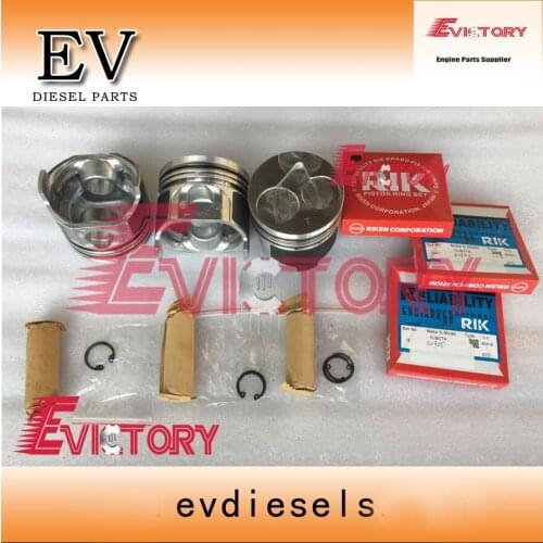 D1305 piston and piston ring for Kubota Tractor