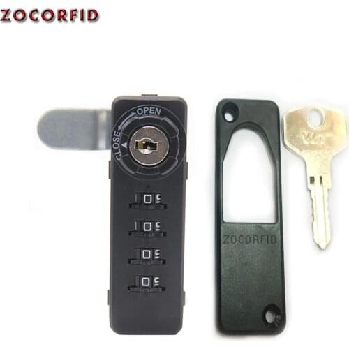 DIY 4 bit digitsCombination Cabinet Lock/Black ABS Password Locks Security Home Automation Cam Lock For Mailbox Cabinet Door