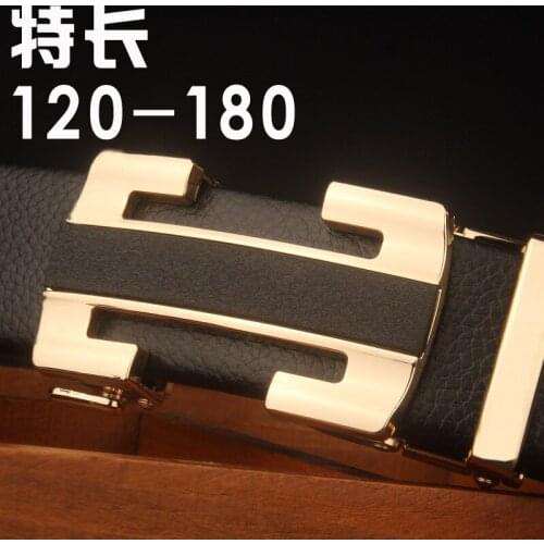 Mens Extended Comfort Click Belt Plus Size Letter Buckle Belt Fat Durable Extra Long Belt Men