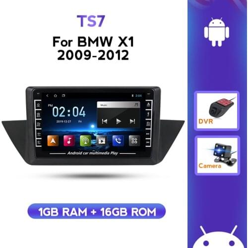 GPS Navigation 1+16GB Car Radio Android 8.1For BMW X1 E84 2009 - 2012 Audio Multimedia DVD Player Support Steering Wheel Control