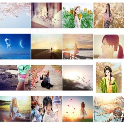 Character Girl Diamond Painting Landscape Cross Stitch Kit Painting Home Decoration Square Diamond Round Diamond Handmade Gift