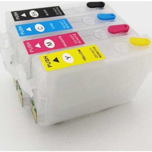 Einkshop T502XL 502XL Refillable Ink Cartridge with ARC chip For Epson ink T502 Expression Home XP-5100 XP-5105 WF-2860DWF 2865D