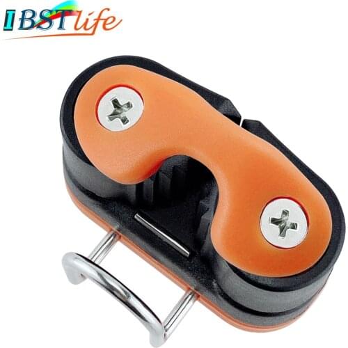 Composite Ball Bearing Cam Cleat with leading Ring Pilates Equipment Boat Fast Entry Rope Wire Fairlead Sailing Accessories