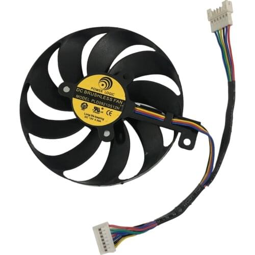 T129215SU PLD09210S12H 7Pin GPU Card Cooler Fans For ASUS ROG STRIX RTX 2080 2080 Ti GAMING RTX2080 RTX2080Ti Cards Cooling
