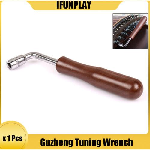 L-shape Square Shape Guzheng Tip Tuning Hammer Wrench Tuner Spanner Tool for Luthier
