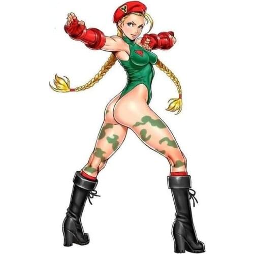 Cartoon The King of Fighters Creative Car Stickers Scratch-proof Custom Printing Anti-UV Waterproof Decal for SUV VAN Vehicle