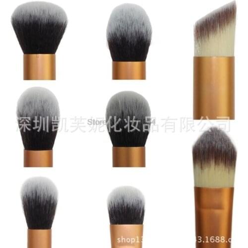 By ems or dhl 20sets 8 piece gold cosmetic makeup brush kit, professional high quality brush set