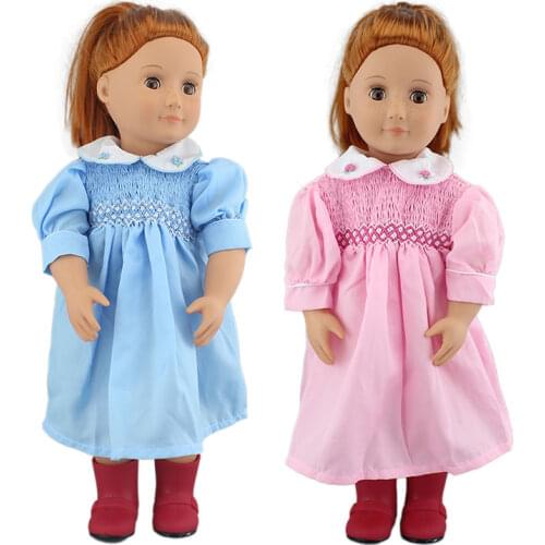 New Dress Fir For 18 inch Girl Doll 46cm American Doll Clothes