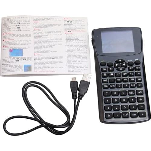 New 2.4 Inch Calculator Multi-function E-book Built-in 900mah Battery Support Music and Movie Calculator Scientific Calculator