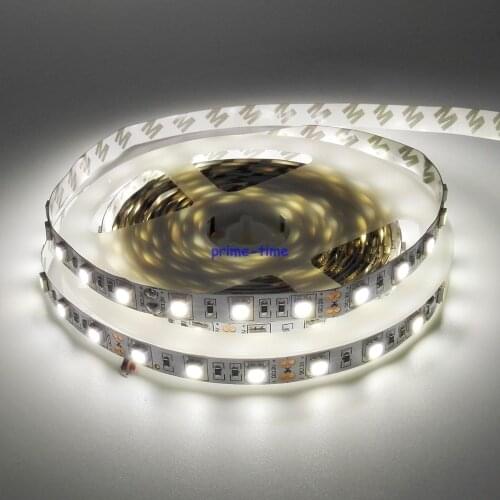 Wholesale 10x 5M 5050 SMD Nature White 4000-4500k Led Strip DC12V 60led/M flexible Led rope Indoor Decoration Ulter Bright