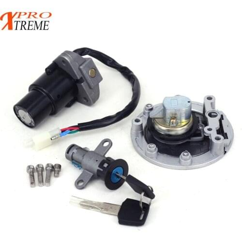 Motorcycle Ignition Switch Fuel Lock Gas Cap Key Set For YAMAHA TZR125 TZM150 TZR150 TDM850 TZR 125 150 TZM 150 TDM 150