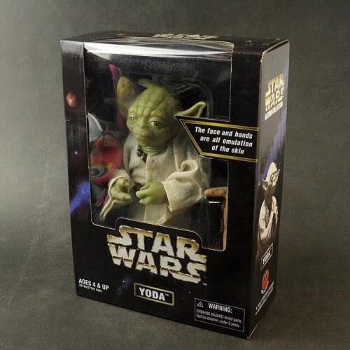 12CM Hasbro Star Wars Master Yoda Dolls Model Toys Simulation The Force Awakens Action Figures Toy Model Collection Kids Gift