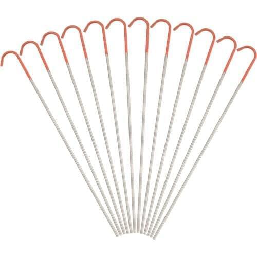 130mm/150mm Ultralight Titanium Alloy Tent Pegs Outdoor Camping Hiking Tent Nails Stakes Anchors Camping Accessories