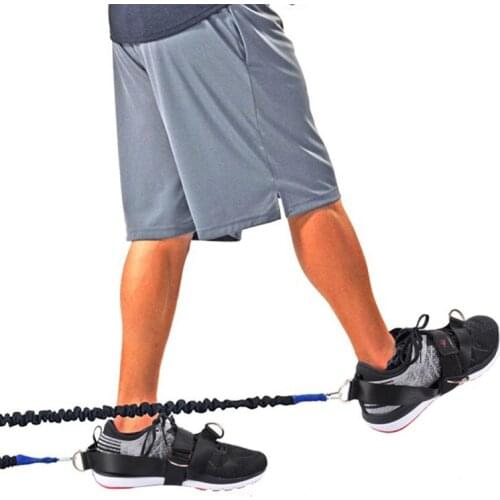 2 Packs 4-Ring Fitness Glute Kickback Exercise Ankle Strap - Great for Booty Butt Workout Fitness shoe cover pull fitness tool