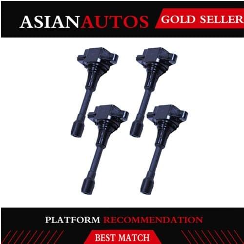 4 X Direct Spark Plug Ignition Coil 22448-EA000 22448 EA000 for Nissan Frontier 2.5l 4cyl for Suzuki Equator