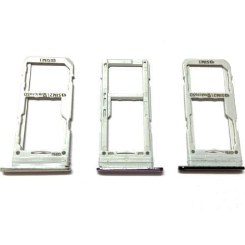 20pcs Single Dual Sim Card Tray SD Slot Holder For Samsung Galaxy S8 SM-G9500 G950F / S8 Plus G955