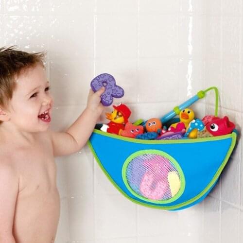 Baby Toys Bag Waterproof Bath Toys Pouch Bathroom Toy Storage Organizer Bags Kid Storage Appliances Toys Bag