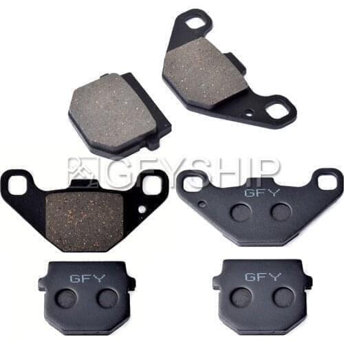 For ADLY Crossroad 150 Quad 2007 2008 2009 Sport 150 Quad 2008 2009 Motorcycle Front Rear Brake Pads Brake Disks