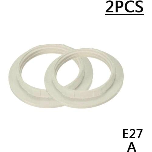 E27 Lampshade Ring Adapter Black/White Light Shades Adaptor Shade Accessories Collar Holder Lamp Ring Bulb Z3E0