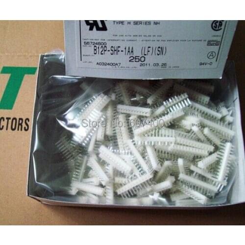 B12P-SHF-1AA(LF)(SN) CONN HEADER 12POS 2.5MM Connectors terminals housings 100% new and Original parts B12P-SHF-1AA