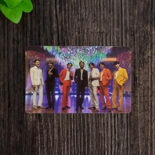 K-POP South Korean Groups Bangtan Boys Lomo Card Poster New Album BE PVC PhotoCard Cards Wall Banner JUNG KOOK JIMIN SUGA RM