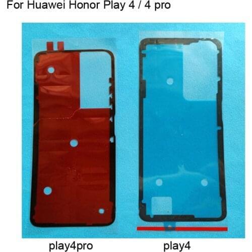 2PCS Adhesive Tape 3M Glue Back Battery cover For Huawei Honor Play 4 Glue 3M Glue Back Rear Door Sticker For Honor Play 4 Pro