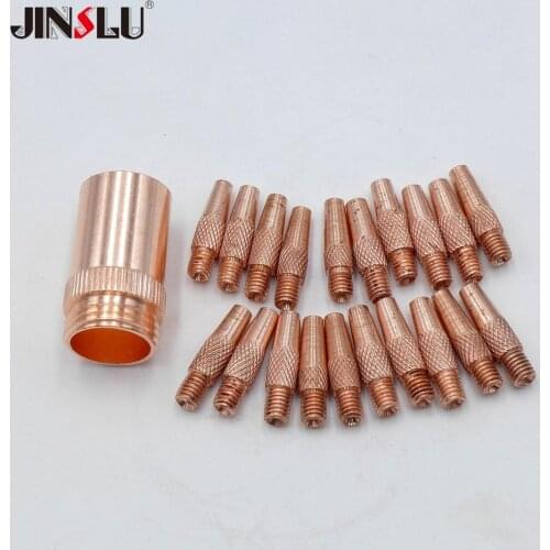 Contact Tip Nozzle Kit for NBC-200A Spool Gun 0.8 mm 1.0mm