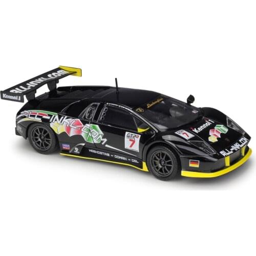 Bburago 1:24 Lamborghini Bat Murcielago FIA GT Racing Edition Simulation Alloy Car Model Collect gifts toy
