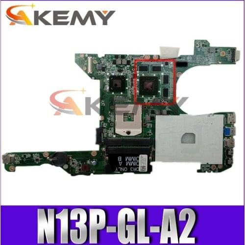 Original Laptop motherboard For DELL Vostro 3460 V3460 I5420 SLJ8C Mainboard CN-0C0NHY 0C0NHY DA0V08MB6D1 N13P-GL-A2