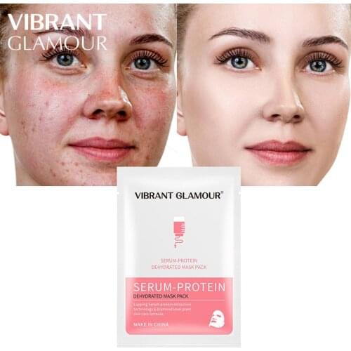 Serum Protein Freeze-Dried Powder Face Mask Moisturizing Anti-aging Oil Control Shrink Pores Skin Reparing Face Mask Skin Care