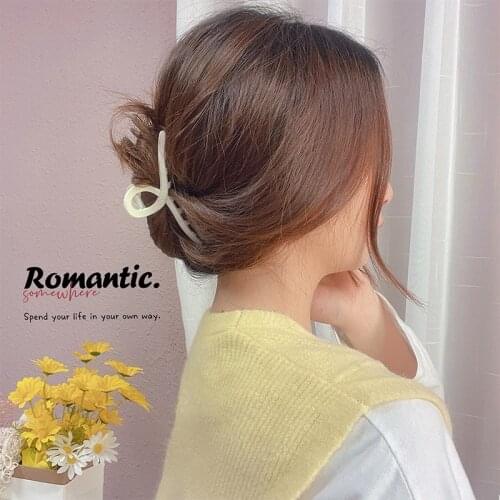 Hair Claw Clip Fashion Crab Hair Claws Bath Clip Ponytail Clip For Women Girl Cross Hair Accessories Headwear