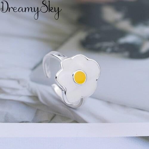 Bijoux Vintage Silver Color Fancy Rings For Girl Ladies Adjustable Size Statement Ring Wedding Party Jewelry Anillos