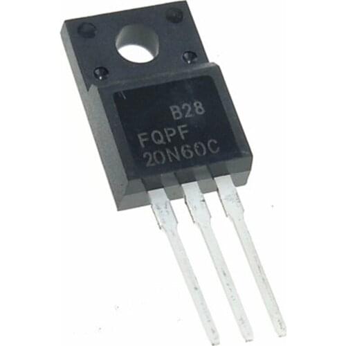 10pcs FQPF20N60C TO-220 FQPF20N60 TO220