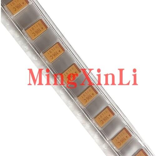 10PCS Type C 16V10UF SMD Tantalum capacitor 106K 10% TAJC106K016RNJ 10UF