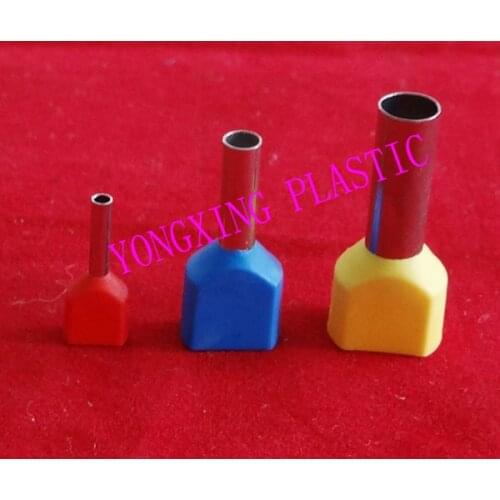 2017 freeshipping 50pcs/lot TE2510 Bootlace cooper Ferrules kit set Wire Crimp Connector Insulated Cord Pin End Terminal