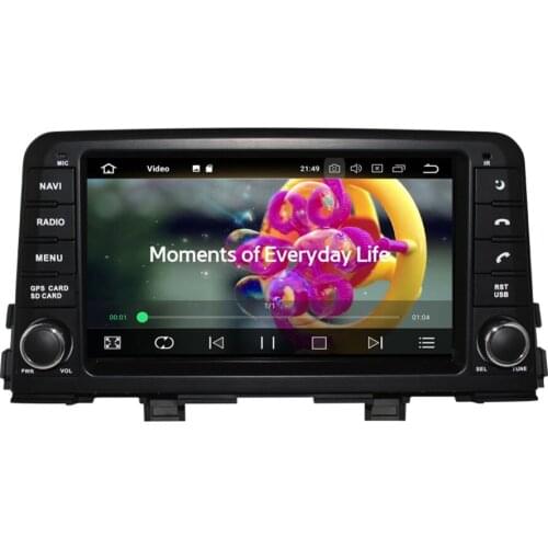4GB RAM Android 8.0 Octa Core Car PC DVD Player For Kia Picanto Morning 2017- GPS Navigation 1 Din Head Unit Bluetooth WIFI
