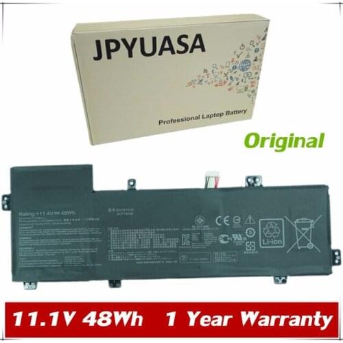 7XINbox 11.1V 48Wh 4240mAh Original B31N1534 Laptop Battery For Asus Zenbook UX510 UX510UW UX510UX Series 15.6" Tablet