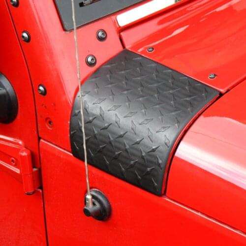Car Accessories Cowl Body Armor Corner Guard Cowling Cover for Jeep Wrangler JK 2007-2017