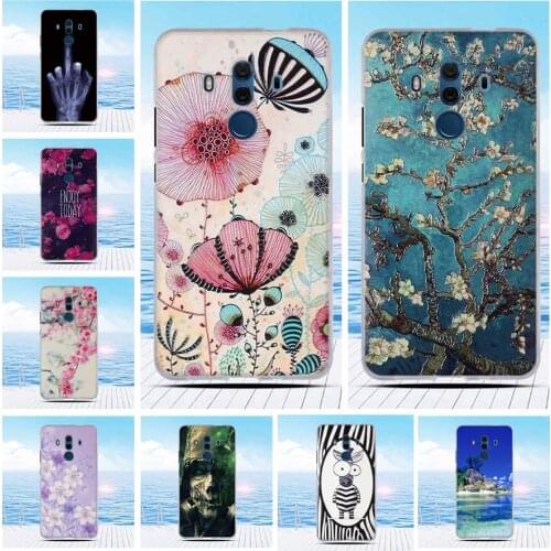 Case Cover for Huawei Mate 10 Pro Case TPU Soft Silicone Coque for Huawei Mate 10 Pro Cover Phone Protect Cover