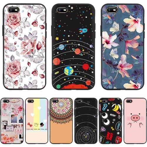 For Girls Fashion Phone Case For OPPO A1K For Man Black Case Dirt-resistant Shockproof Soft Case