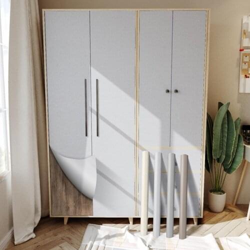 Decorative Film PVC Self Adhesive Wall Paper Furniture Renovation Stickers Kitchen Waterproof Wallpaper Decorative Films BG50DF