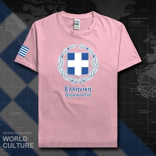 Greece mens t shirt fashion 2018 jerseys nation team cotton t-shirts streetwear fitness brand clothing country tees The Greek 20