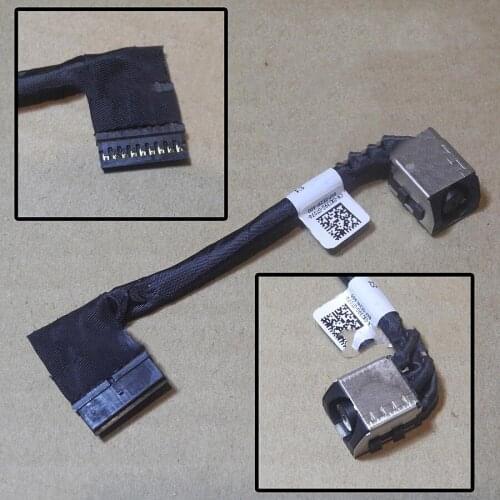 Laptop DC Power Jack Cable DC Charging Connector Port Wire Cord For Dell G7 7577 7587 7588