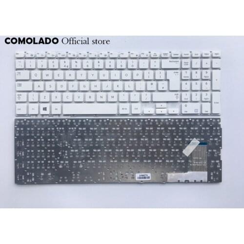 UK Laptop Keyboard For Samsung 370R5E NP370R5E NP370R5V 510R5E NP510R5E 450R5E 450R5V NP450R5E NP450R5V Black&white UK Layout