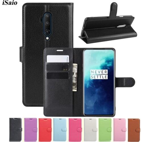 For One Plus 7T 7TPro Wallet Leather Case Cover OnePlus 7T 7 T Pro Global Version Flip Mobile Phone Case Smartphone TPU Shell