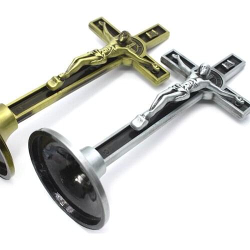 Cross Crucifix Christ Catholic Jesus Religious Church Decoration Stand Wall Antique Home Chapel Decor