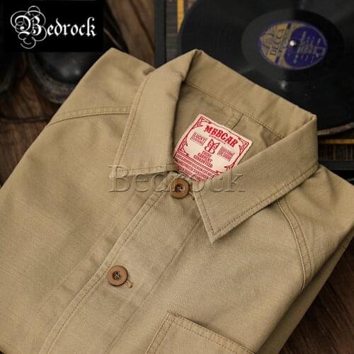 MBBCAR Spring Summer New Khaki Jacket Mens Loose Casual Washed Workwear Shirt Japanese Lapel Thin Jacket 3060